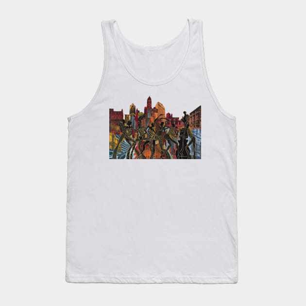 Life In My City Tank Top by CoreDJ Sherman